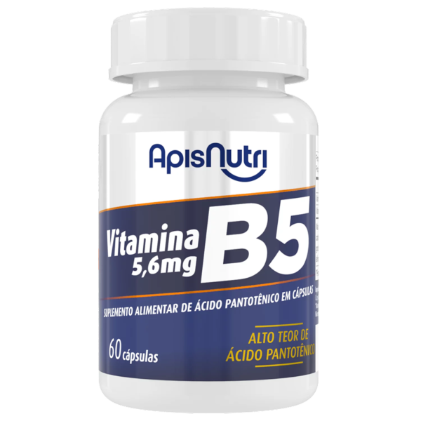 VITAMINA B5 280MG 60 CAPS APISNUTRI .