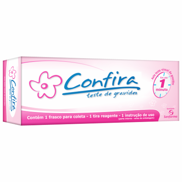 TESTE DE GRAVIDEZ CONFIRA